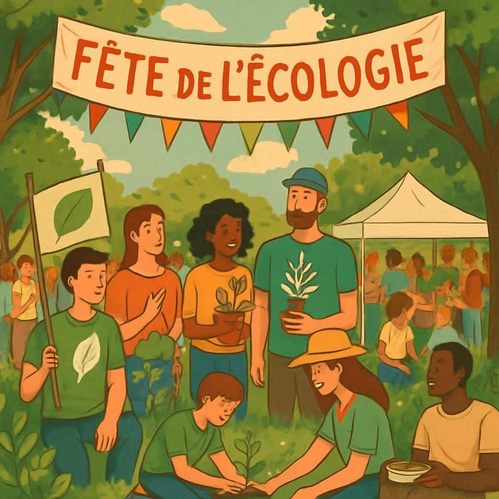 rejoignez-nous pour une célébration vibrante dédiée à la terre avec la fête de l'écologie en action, un événement engagé pour promouvoir la protection de notre planète.