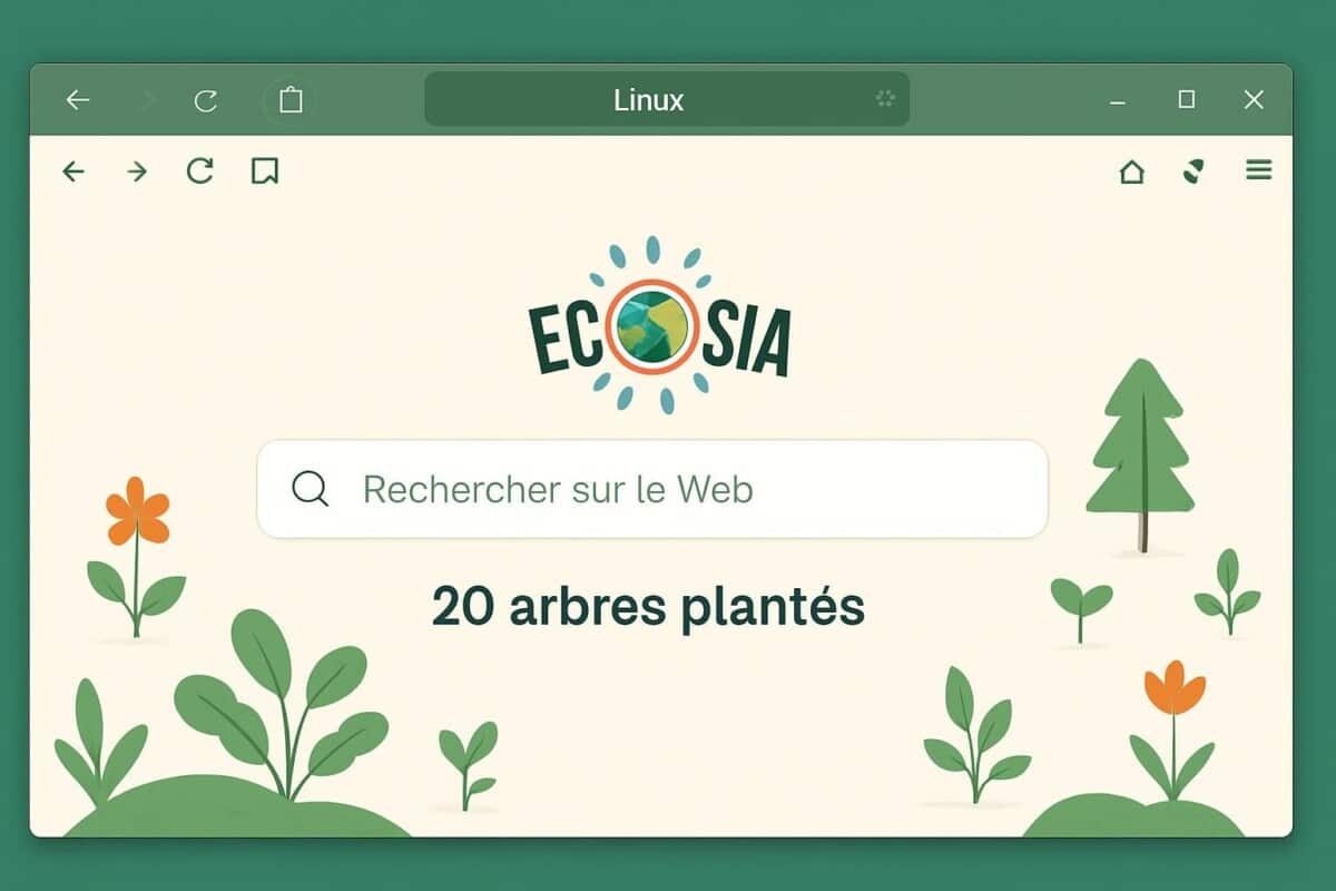 découvrez le navigateur écoresponsable d'ecosia, alliant écologie et autonomie numérique, désormais disponible sur linux et en pleine expansion.