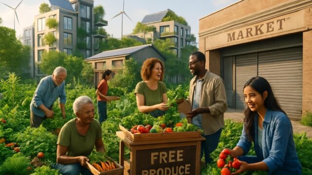 explorez comment préserver les besoins essentiels en dehors du marché capitaliste pour construire un avenir durable alliant écologie et justice sociale.