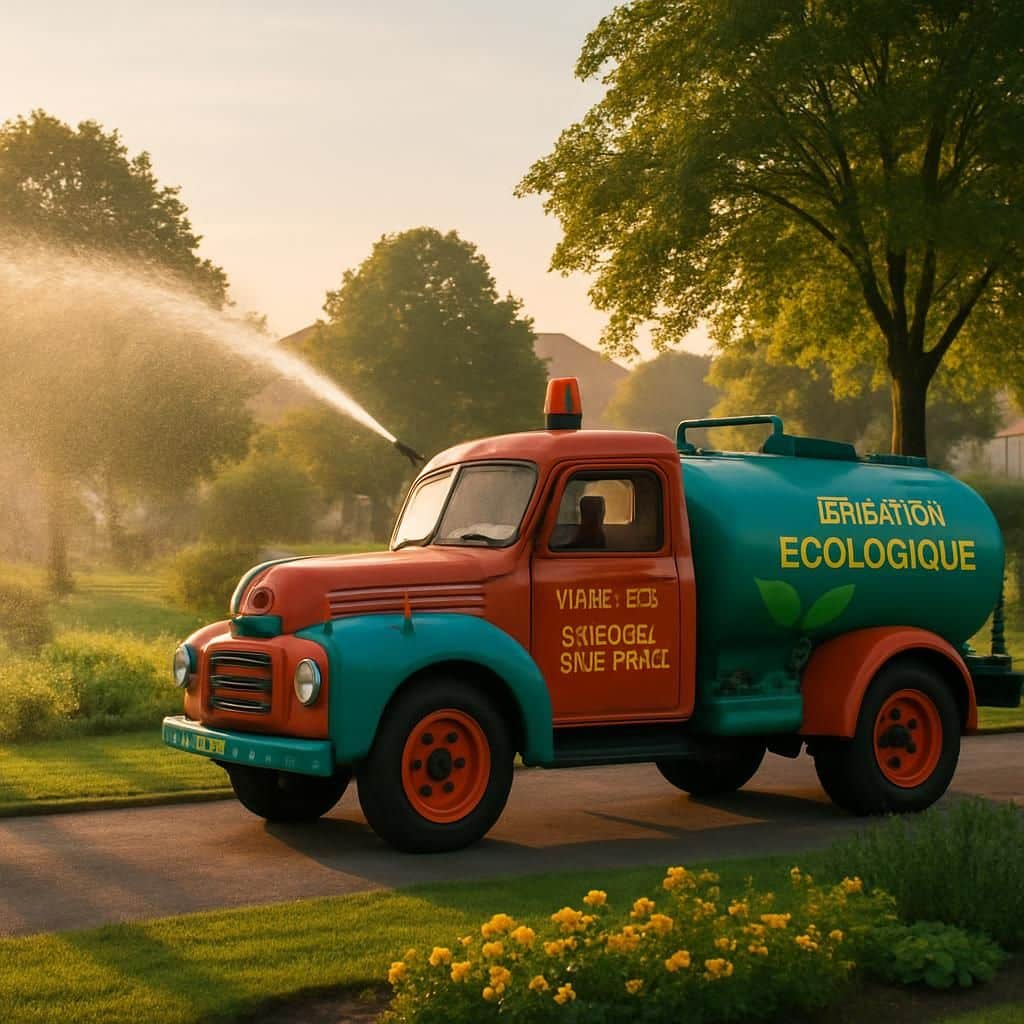 découvrez comment pimpon, un ancien camion de pompiers, a été transformé pour irriguer durablement les espaces verts, alliant écologie et innovation au service de l'environnement.