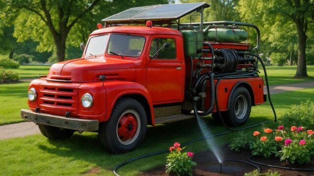 découvrez comment pimpon, un ancien camion de pompiers, a été transformé pour irriguer durablement les espaces verts, alliant écologie et innovation au service de l'environnement.
