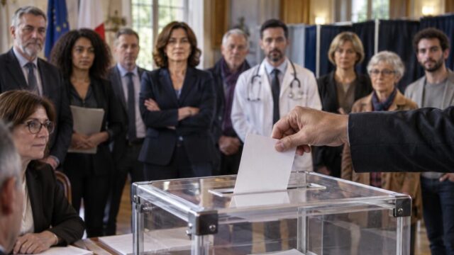 neuf listes sont en lice aux élections sénatoriales, réunissant des profils variés, de la vice-présidente du rn à un cardiologue.