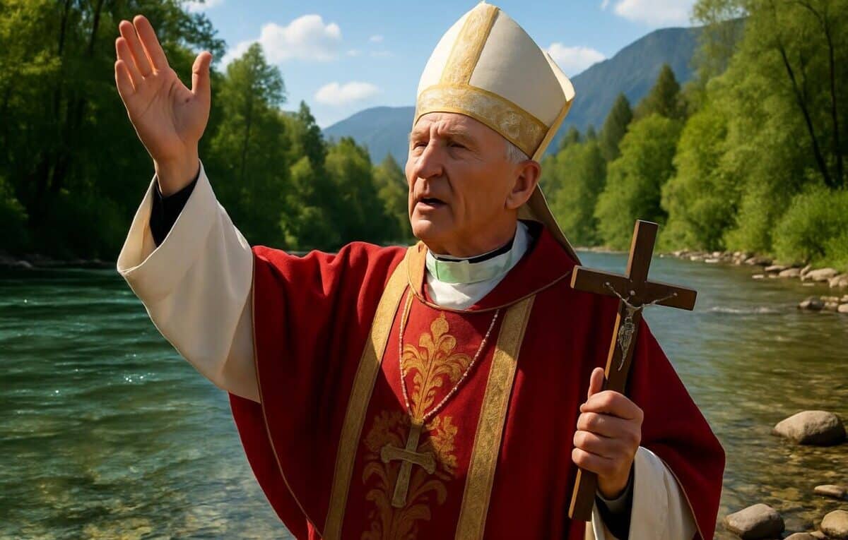 l'évêque de séez lance un appel passionné pour reconnaître l'importance vitale de l'eau et encourager sa protection afin de préserver notre planète pour les générations futures.