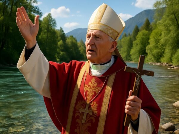 l'évêque de séez lance un appel passionné pour reconnaître l'importance vitale de l'eau et encourager sa protection afin de préserver notre planète pour les générations futures.