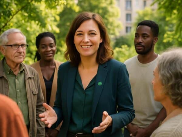 marine tondelier défend une écologie accessible à tous dans sa candidature avec les écologistes, promouvant des solutions durables et inclusives pour un avenir respectueux de l'environnement.