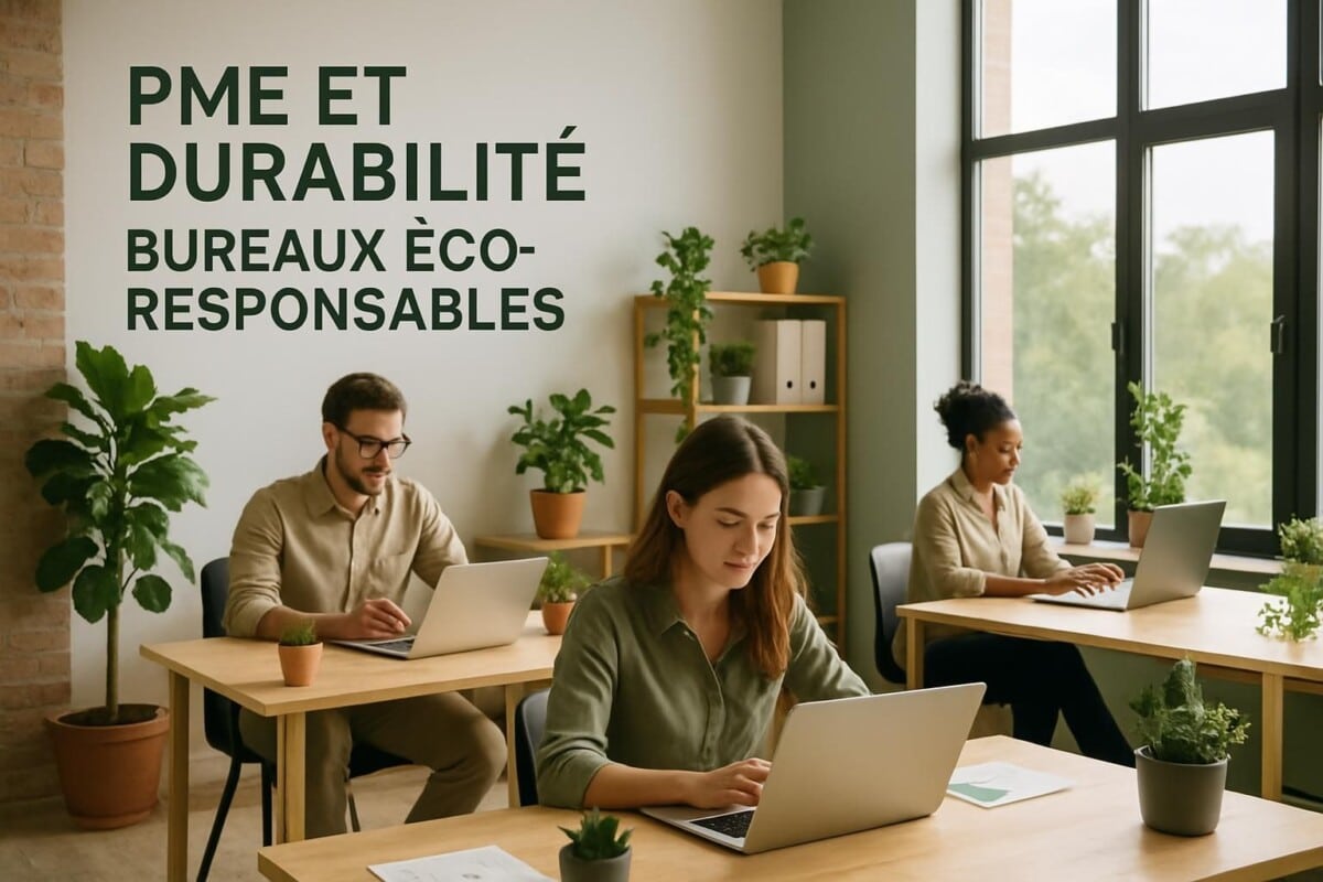 découvrez comment les pme éco-responsables intègrent durabilité et efficacité dans les bureaux du futur. ne manquez pas l'épisode 5, diffusé dimanche 20, pour des solutions innovantes et responsables.
