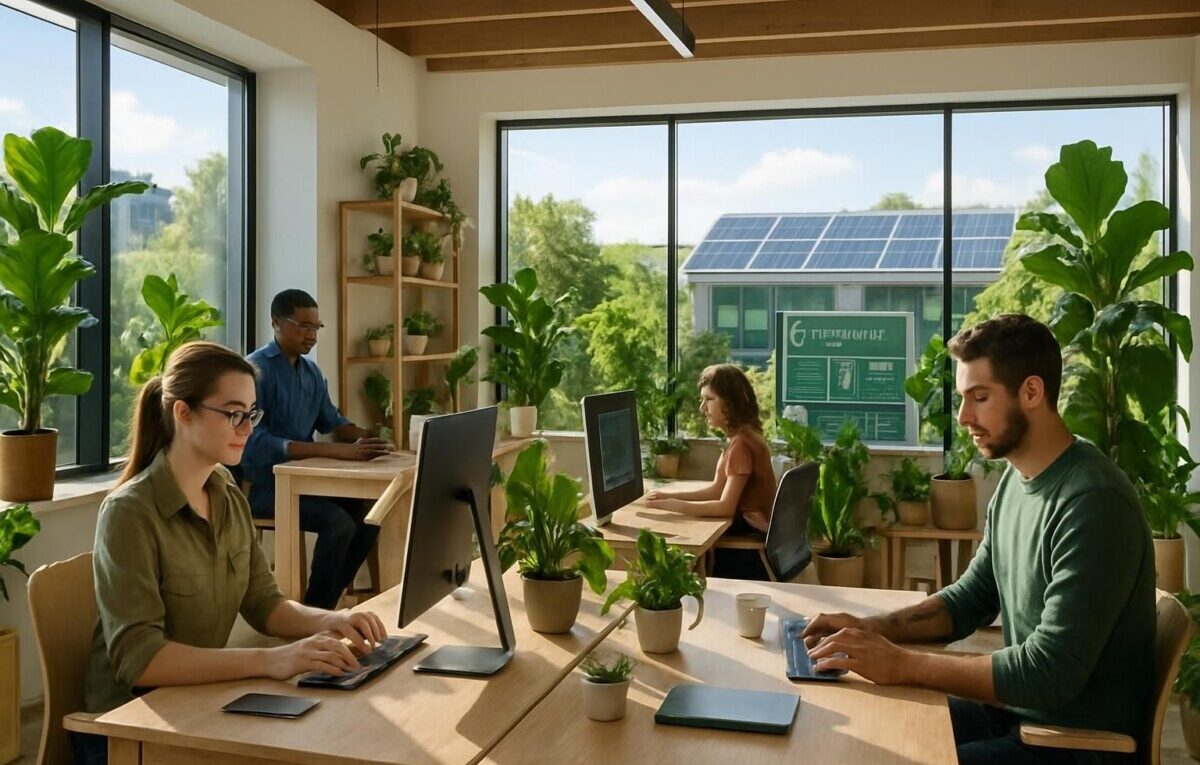 découvrez comment les pme éco-responsables innovent pour créer des bureaux du futur alliant durabilité et efficacité. épisode 5, diffusé dimanche 20.