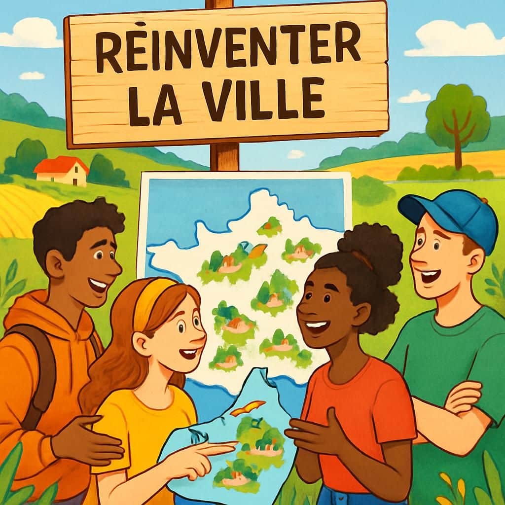 un géographe explore de nouvelles approches pour repenser l’aménagement urbain face aux enjeux écologiques, en favorisant la décentralisation des villes pour un développement durable et harmonieux.